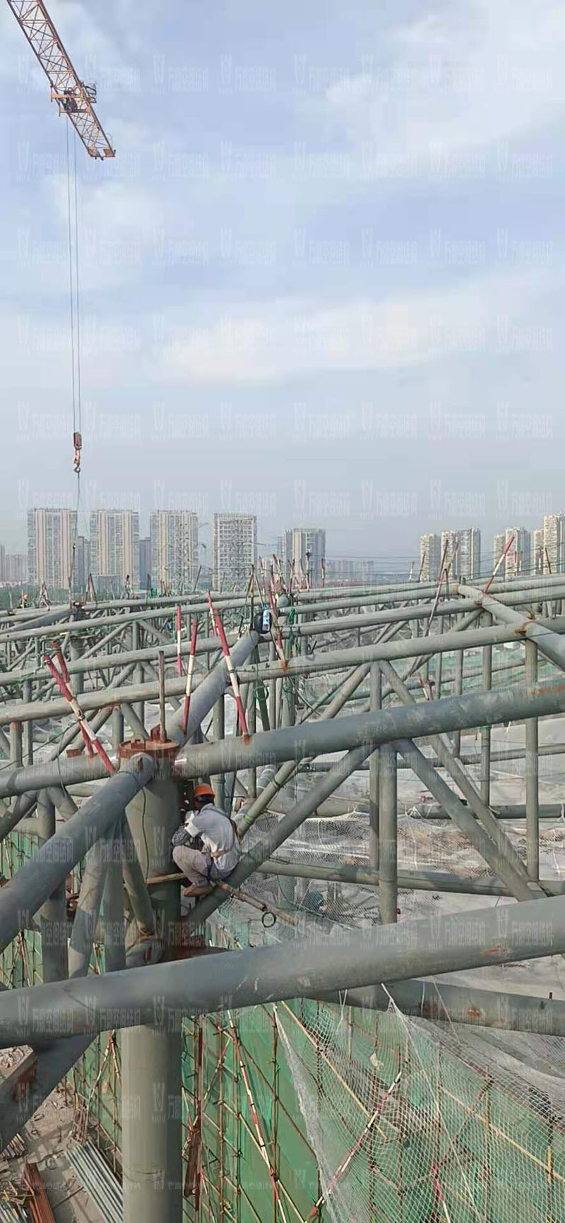 杭州亞運(yùn)會棒（壘）球體育文化中心膜結(jié)構(gòu)項(xiàng)目開始施工