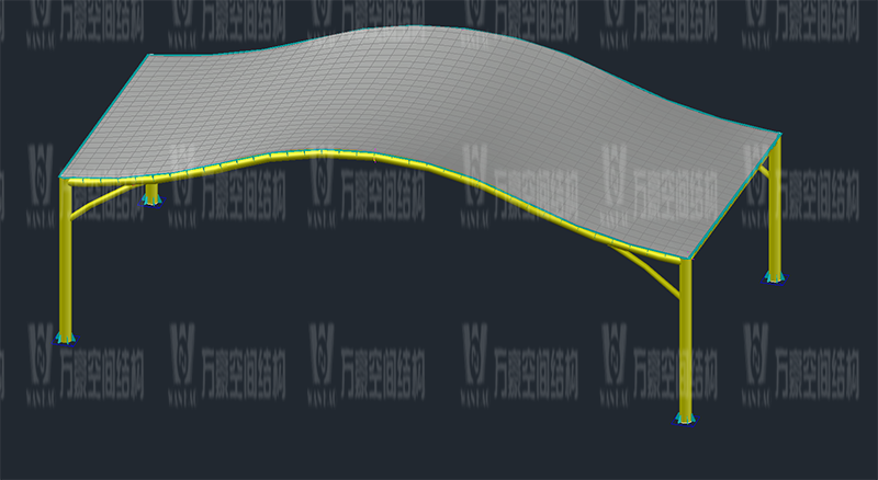 樂清鐵定溜溜樂園膜結構工程位于浙江省溫州市樂清市，項目鋼膜結構雨棚包括6號商業(yè)街蜂窩狀ETFE膜結構、檢票口PTFE膜結構、售票口PVDF膜結構。    目前，售票口、檢票口已全部完成；6號商業(yè)街支撐結構已安裝完成，正在吊裝網殼，網殼共分為11片，正在吊裝第3片。  樂清鐵定溜溜樂園膜結構工程商業(yè)街網殼吊裝中  樂清鐵定溜溜樂園膜結構工程商業(yè)街網殼吊裝中  樂清鐵定溜溜樂園膜結構工程商業(yè)街網殼吊裝中  樂清鐵定溜溜樂園膜結構工程商業(yè)街網殼吊裝中  樂清鐵定溜溜樂園膜結構工程商業(yè)街網殼吊裝中    期待整個工程的完工，來領略它別致的風采。