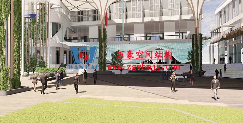 萬豪2022第3標(biāo)-中國東盟特色商品匯聚中心膜鋼構(gòu)工程