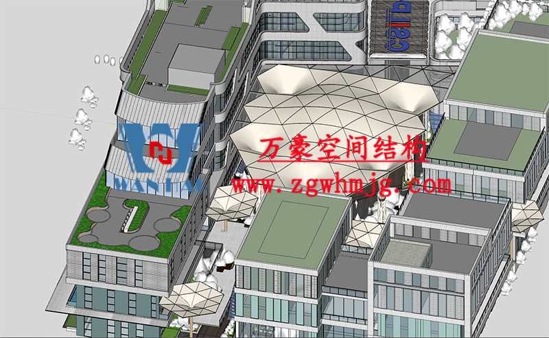 萬豪2022第3標(biāo)-中國東盟特色商品匯聚中心膜鋼構(gòu)工程