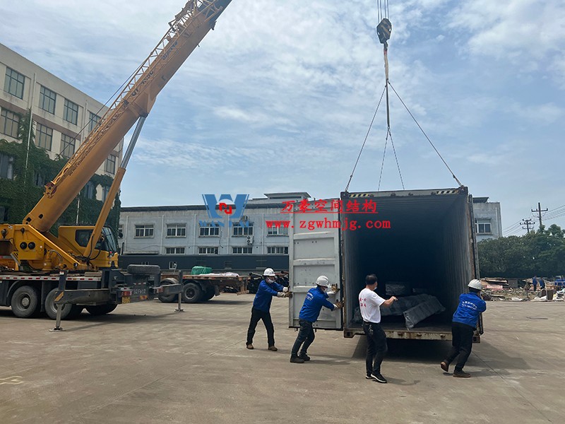 卡塔爾清真寺ETFE氣枕項目開始出貨 卡塔爾清真寺ETFE氣枕項目開始出貨