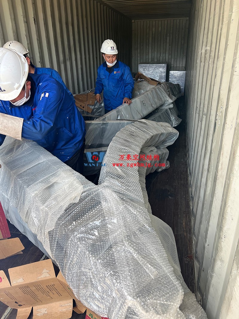 卡塔爾清真寺ETFE氣枕項目開始出貨 卡塔爾清真寺ETFE氣枕項目開始出貨