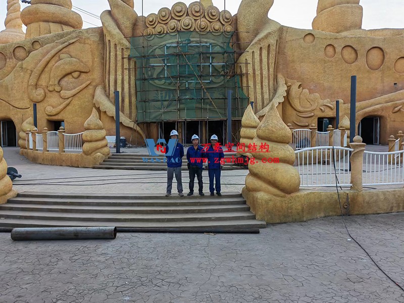 上海海昌海洋公園鋼膜結(jié)構(gòu)工程開(kāi)始施工 上海海昌海洋公園鋼膜結(jié)構(gòu)工程開(kāi)始施工