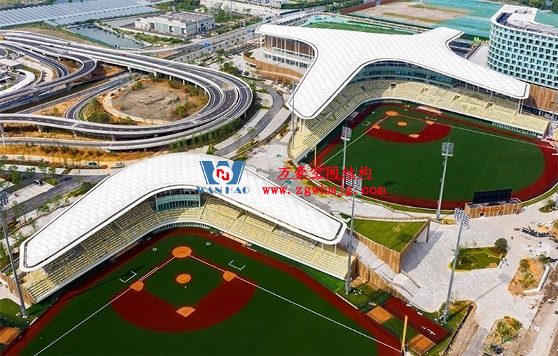 視覺(jué)亞運(yùn)|紹興棒(壘)球體育文化中心 視覺(jué)亞運(yùn)|紹興棒(壘)球體育文化中心