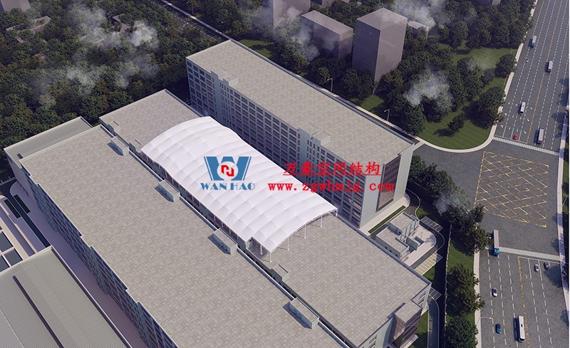 浙江真愛(ài)毯業(yè)科技有限公司廠房三屋面膜結(jié)構(gòu)工程開(kāi)始施工 浙江真愛(ài)毯業(yè)科技有限公司廠房三屋面膜結(jié)構(gòu)工程開(kāi)始施工