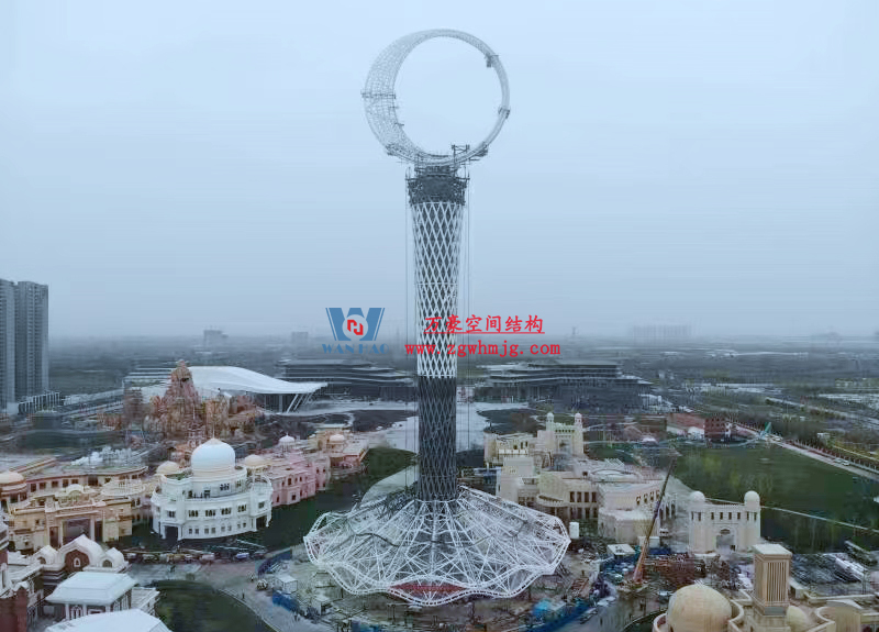 I TOWER-芭蕾舞者裙擺提升安裝階段完美收官！