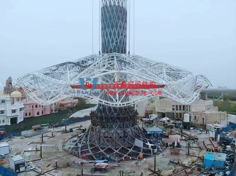 I TOWER-芭蕾舞者裙擺提升安裝階段完美收官！