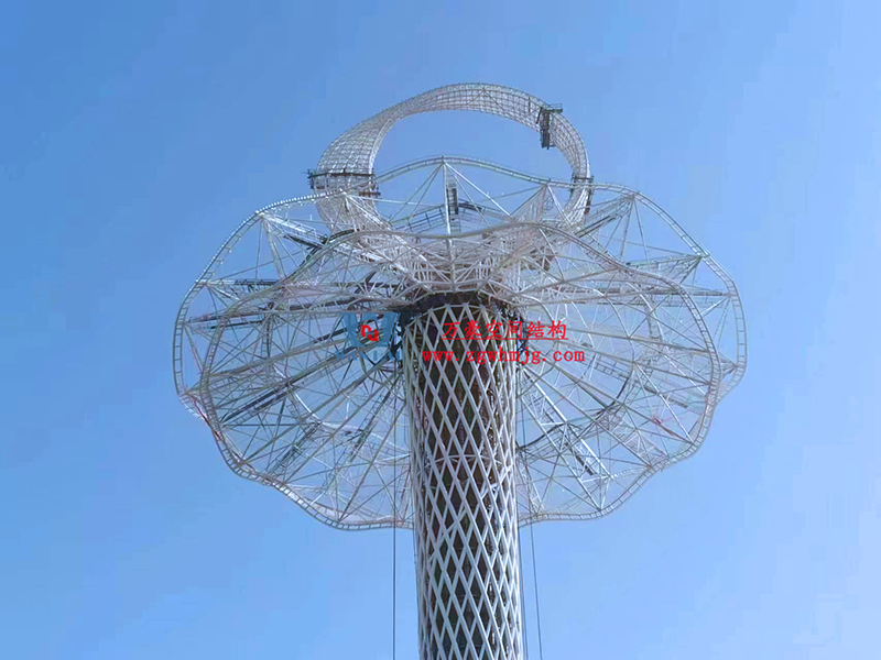 I TOWER-芭蕾舞者裙擺提升安裝階段完美收官！