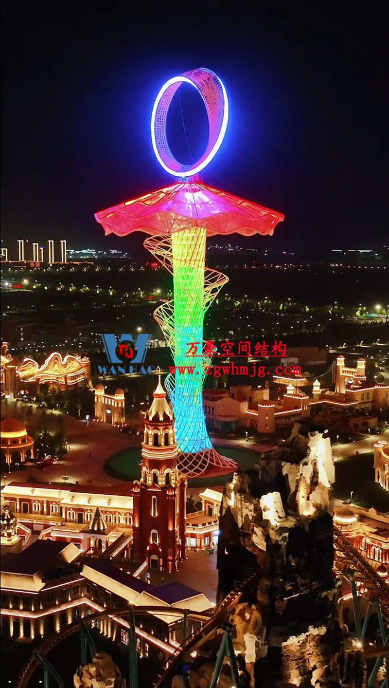 身姿輕盈，造型優(yōu)美的膜結構建筑