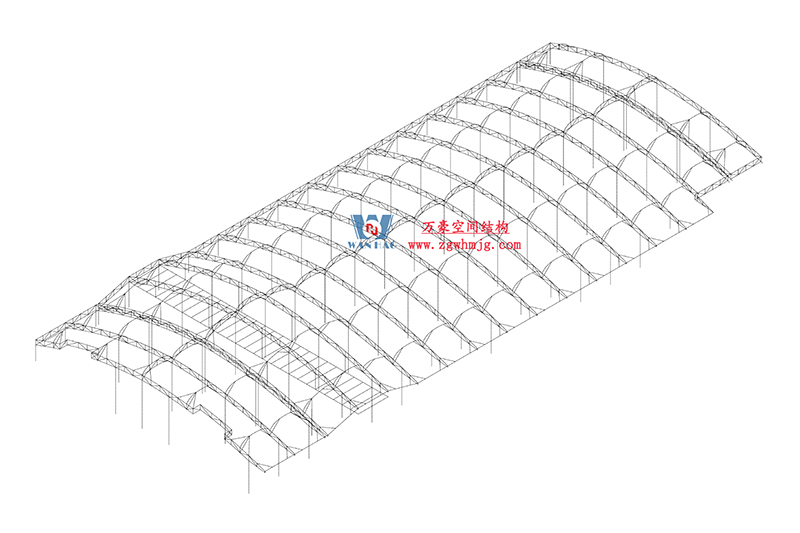 浙江真愛(ài)毯業(yè)科技有限公司廠(chǎng)房三屋面膜結(jié)構(gòu)工程完工大吉！