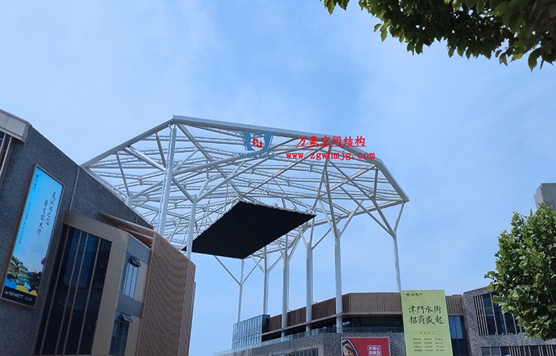 驚艷的藝術(shù)品|合肥文一塘溪津門(mén)天幕鋼結(jié)構(gòu)及ETFE氣枕膜工程 驚艷的藝術(shù)品|合肥文一塘溪津門(mén)天幕鋼結(jié)構(gòu)及ETFE氣枕膜工程