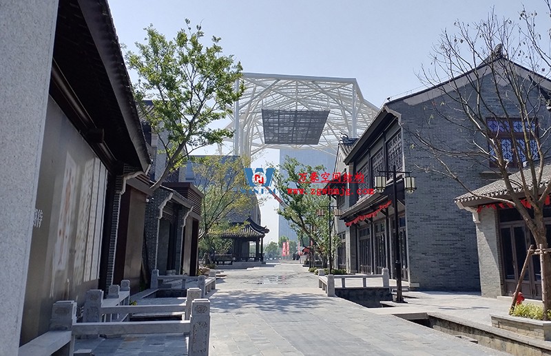 驚艷的藝術(shù)品|合肥文一塘溪津門(mén)天幕鋼結(jié)構(gòu)及ETFE氣枕膜工程 驚艷的藝術(shù)品|合肥文一塘溪津門(mén)天幕鋼結(jié)構(gòu)及ETFE氣枕膜工程