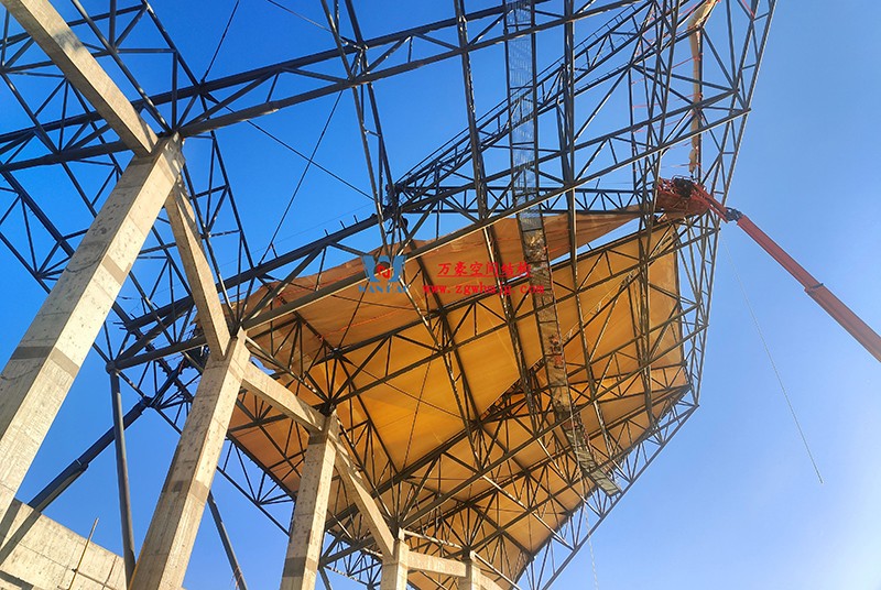 張掖奧體中心建設項目（EPC）總承包體育場PTFE膜結構專業(yè)分包工程