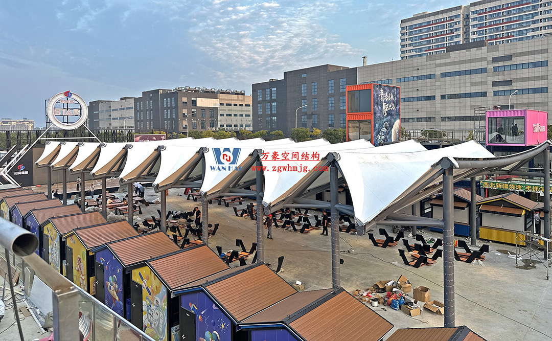 膜結構遮陽雨棚受歡迎的主要原因是什么？