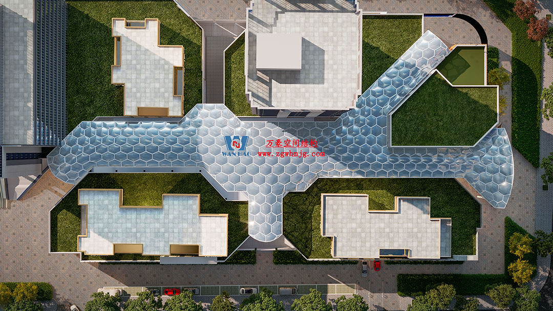 賦含夢(mèng)幻色彩的商業(yè)街膜結(jié)構(gòu)天幕，即將閃亮登場(chǎng)！