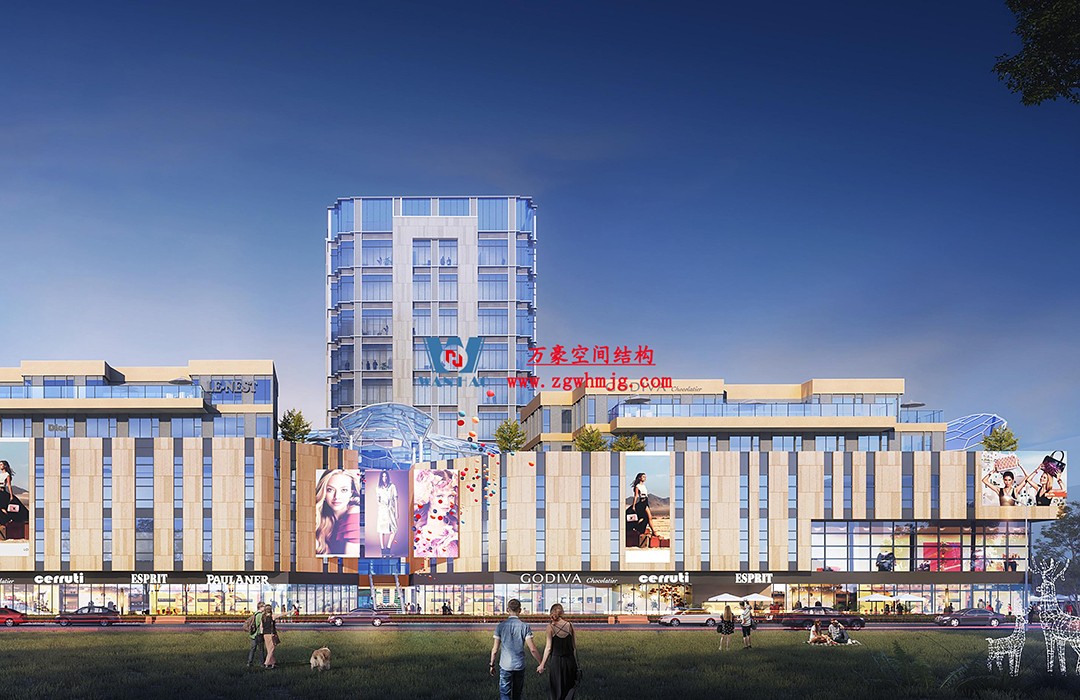 賦含夢(mèng)幻色彩的商業(yè)街膜結(jié)構(gòu)天幕，即將閃亮登場(chǎng)！