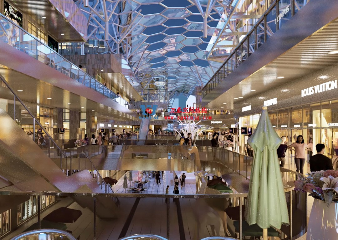 賦含夢(mèng)幻色彩的商業(yè)街膜結(jié)構(gòu)天幕，即將閃亮登場(chǎng)！
