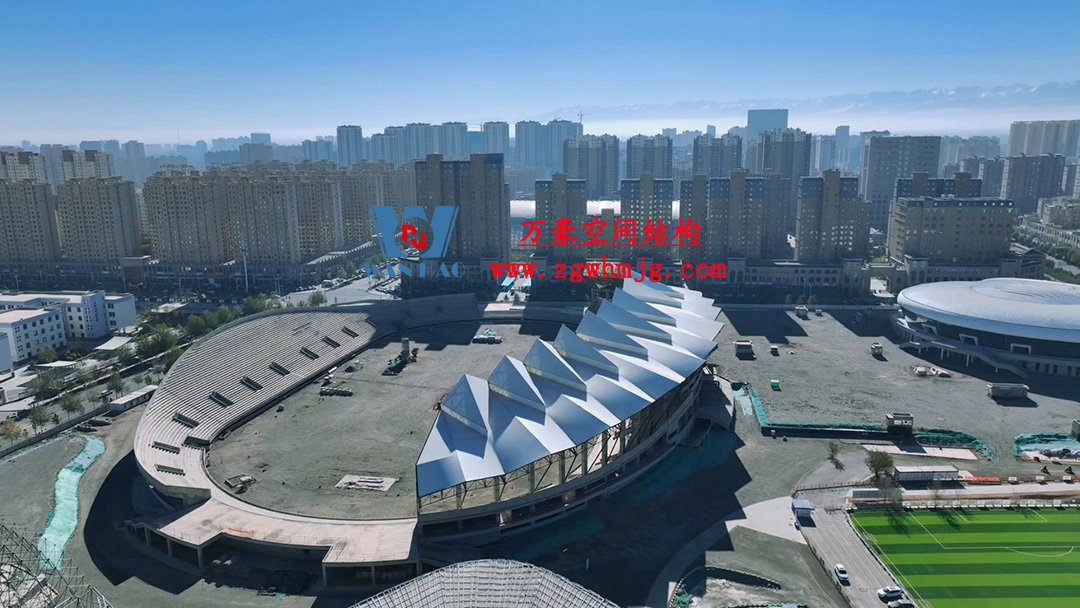 張掖奧體中心建設項目（EPC）總承包體育場PTFE膜結構專業(yè)分包工程