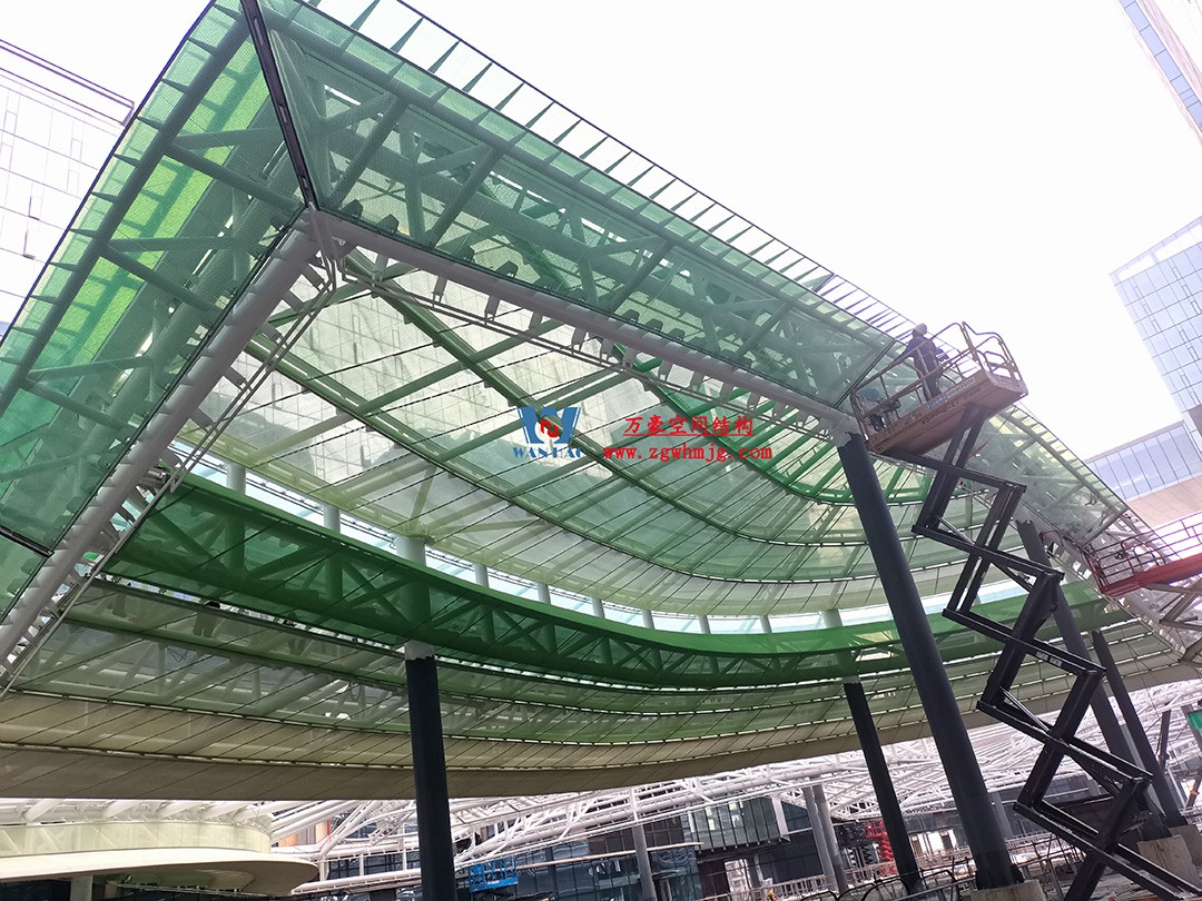 博多森谷項目中庭鋼膜結(jié)構(gòu)工程