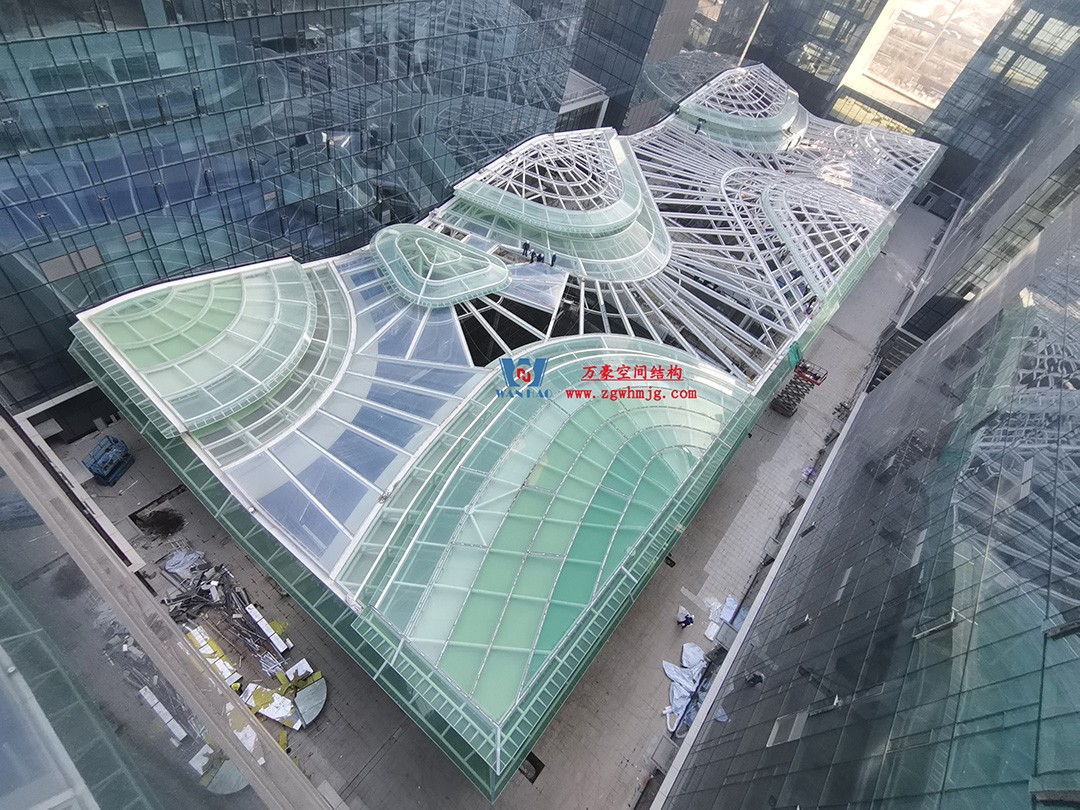 博多森谷項目中庭鋼膜結(jié)構(gòu)工程