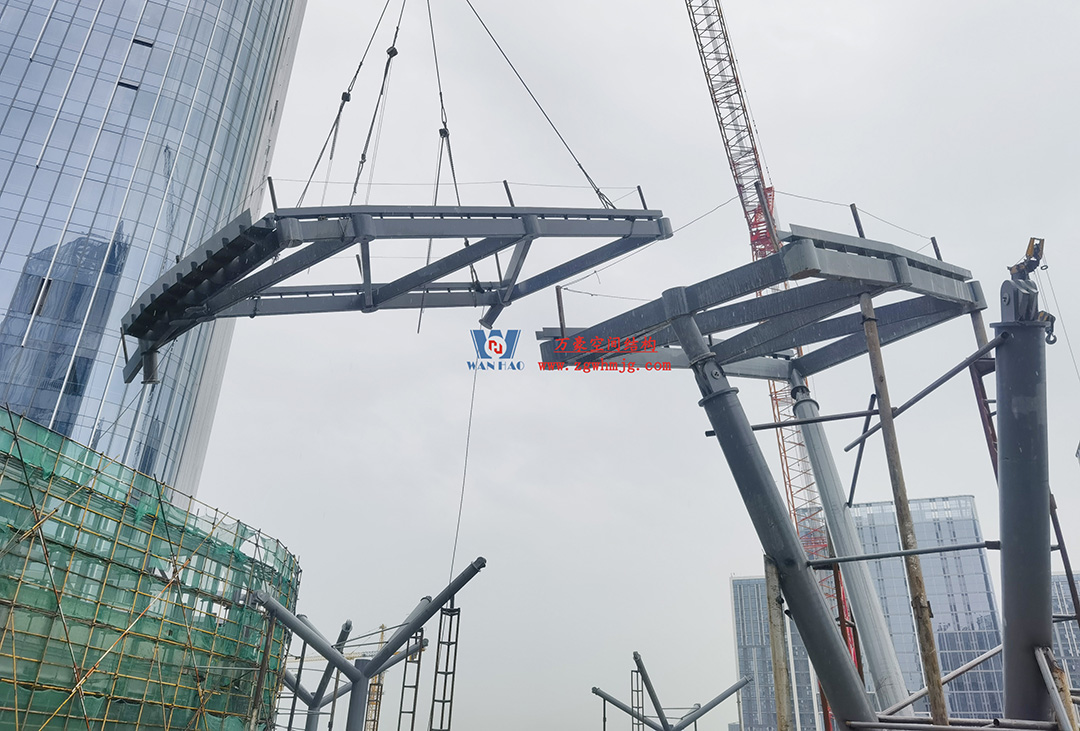 攻堅(jiān)克難，全速推進(jìn)|這個(gè)ETFE商業(yè)天幕迎來新進(jìn)展