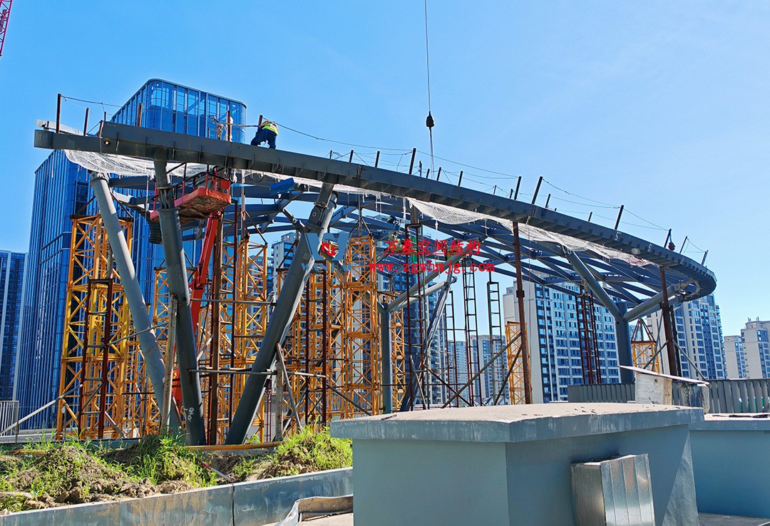 攻堅(jiān)克難，全速推進(jìn)|這個(gè)ETFE商業(yè)天幕迎來新進(jìn)展