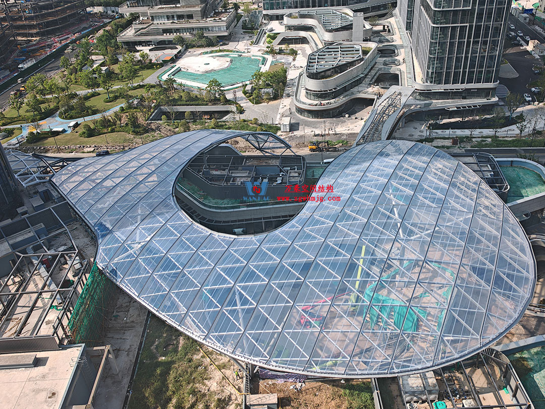 紹興華發(fā)金融活力城ETFE膜結構