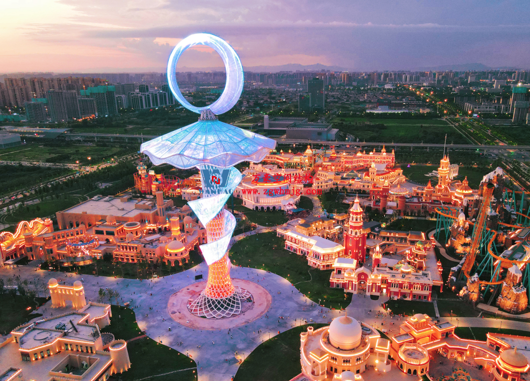 ETFE膜結(jié)構(gòu)地標塔—以愛之名，點亮絲路歡樂世界