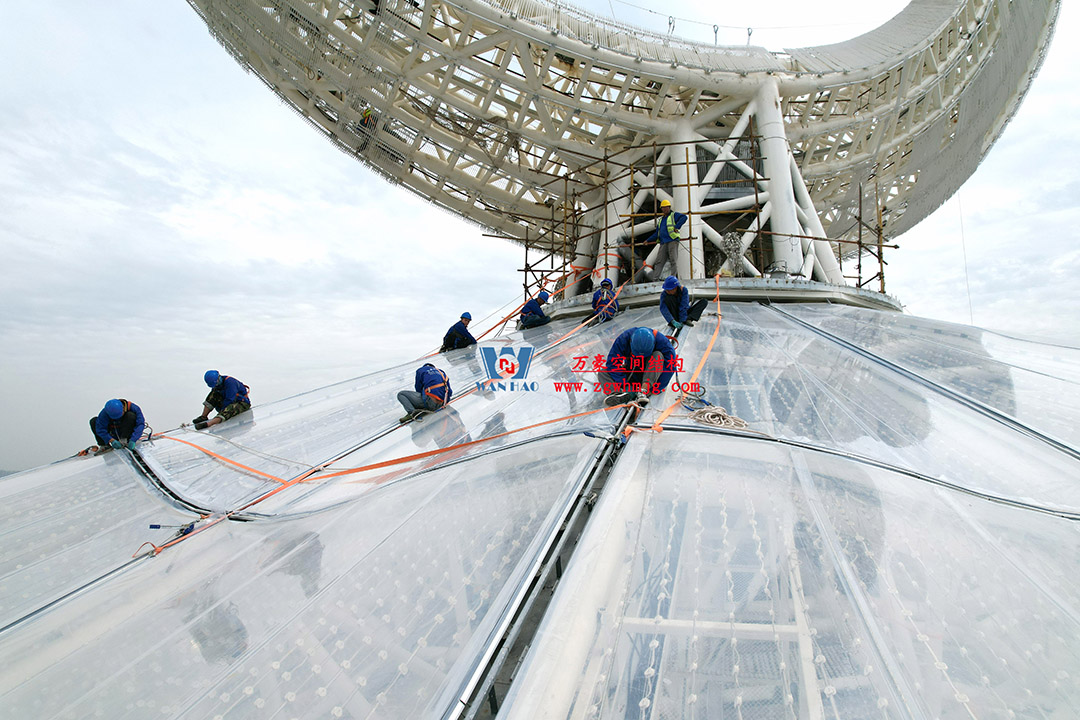 ETFE膜結(jié)構(gòu)地標塔—以愛之名，點亮絲路歡樂世界