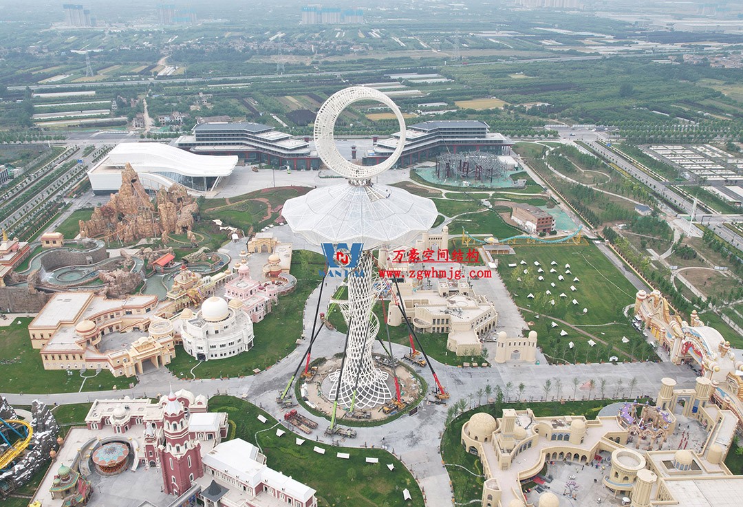 ETFE膜結(jié)構(gòu)地標塔—以愛之名，點亮絲路歡樂世界