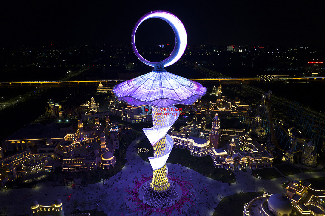 ETFE膜結(jié)構(gòu)地標塔—以愛之名，點亮絲路歡樂世界