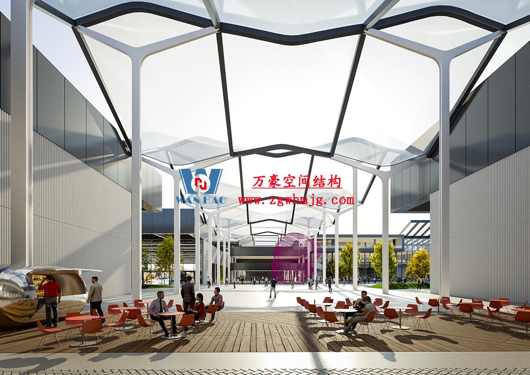 塞爾維亞會(huì)展中心ETFE膜結(jié)構(gòu) 塞爾維亞會(huì)展中心ETFE膜結(jié)構(gòu)