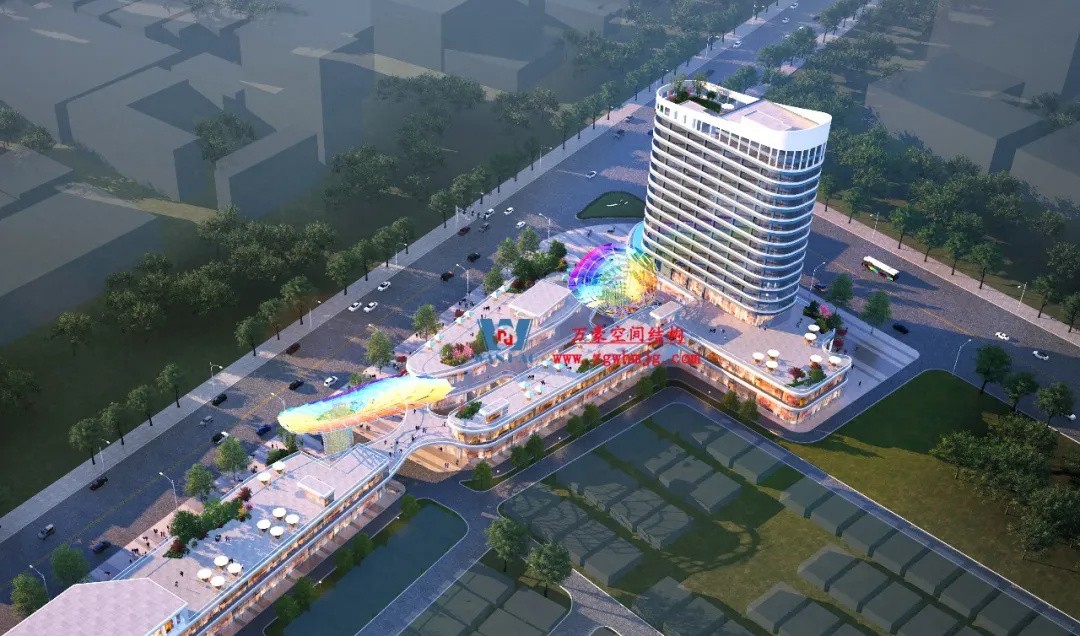 廣州茂名總匯天街商業(yè)街ETFE膜結(jié)構(gòu)項(xiàng)目