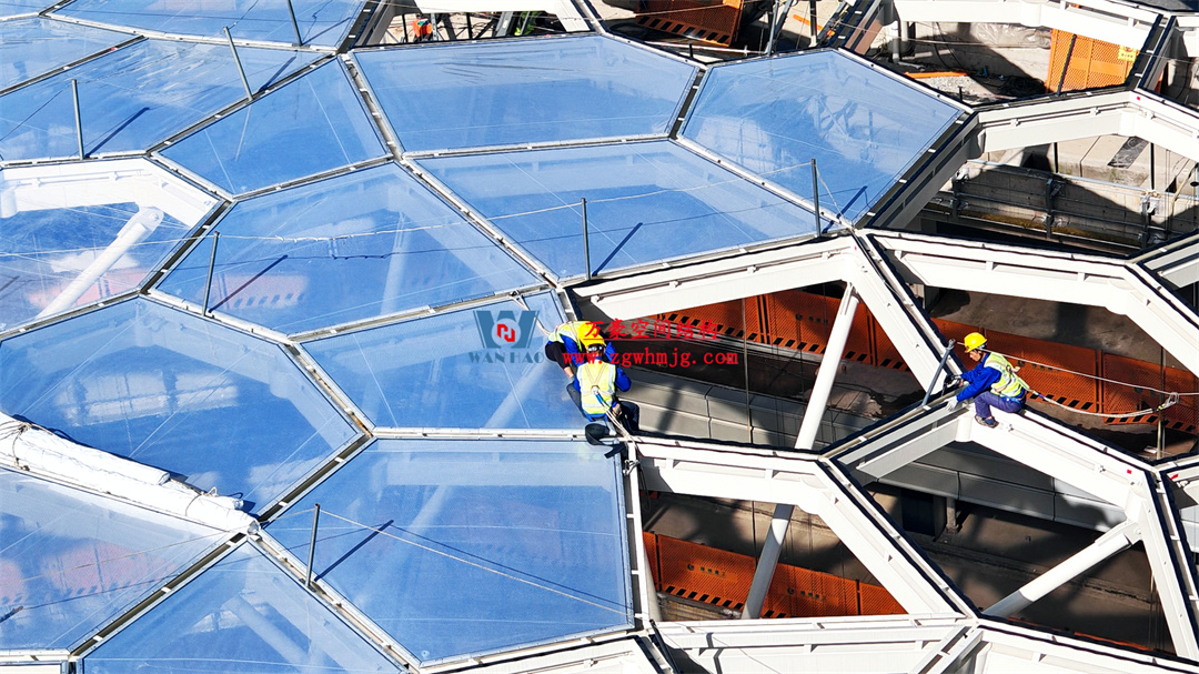 浙江萬(wàn)豪空間結(jié)構(gòu)集團(tuán)有限公司安吉云安里項(xiàng)目膜結(jié)構(gòu)工程進(jìn)展報(bào)告