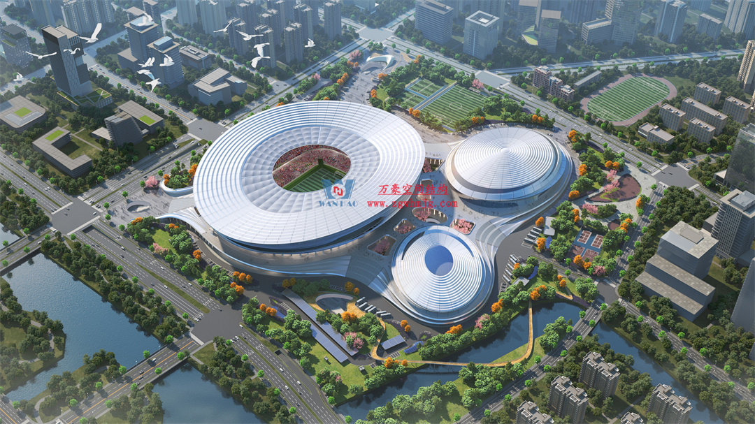 科技賦能品質(zhì)工程 | 萬豪集團攜手浙大團隊圓滿完成無錫奧體中心膜結(jié)構(gòu)排水試驗驗收