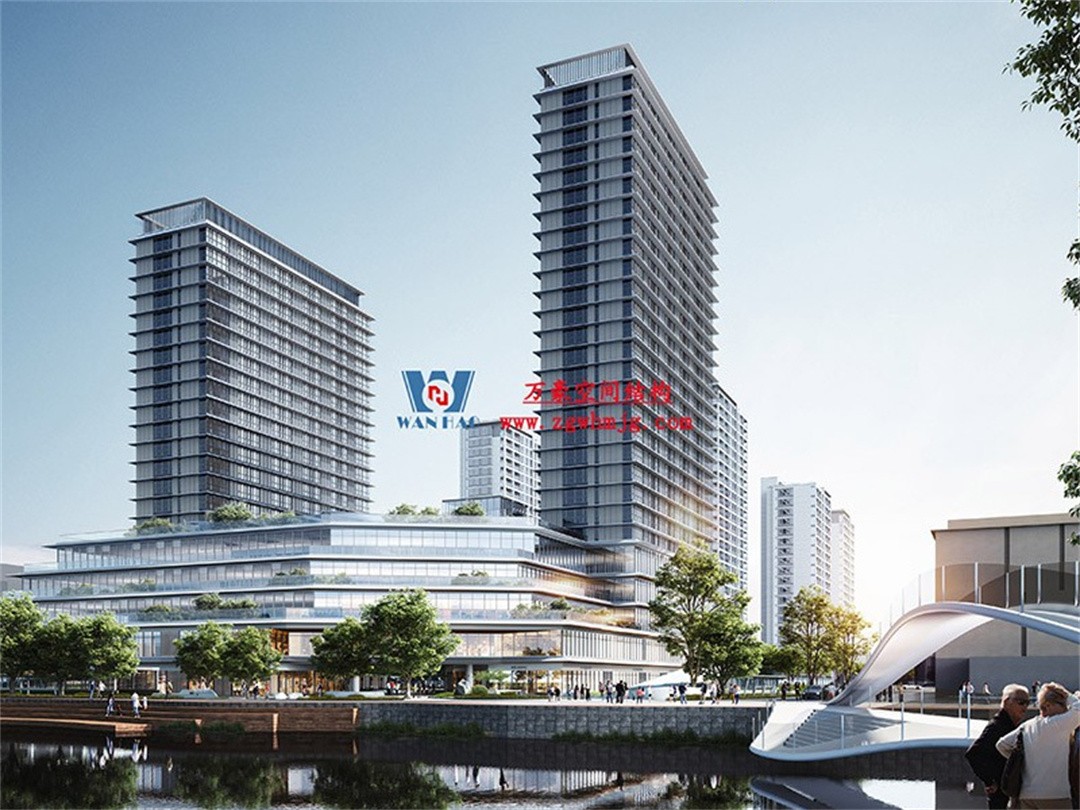 安吉縣昌碩小區(qū)地塊房產(chǎn)開(kāi)發(fā)項(xiàng)目鋼結(jié)構(gòu)天幕