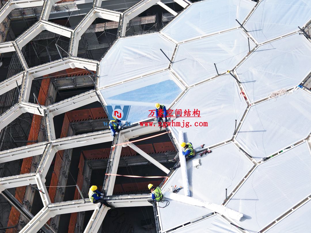 安吉縣昌碩小區(qū)地塊房產(chǎn)開(kāi)發(fā)項(xiàng)目鋼結(jié)構(gòu)天幕