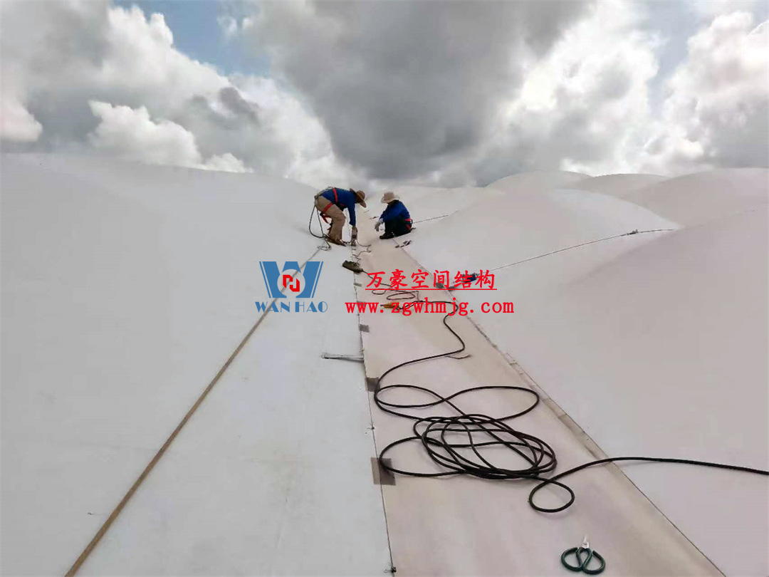非洲杯肯尼亞體育場(chǎng)PTFE鋼膜結(jié)構(gòu)屋面