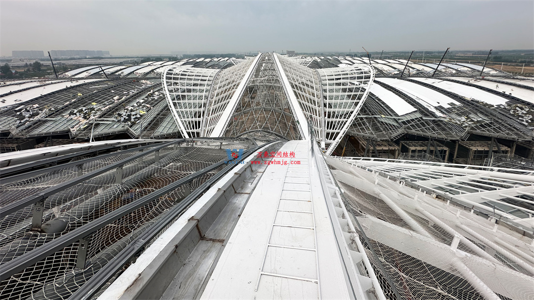 千帆競發(fā)勢如虹｜中原國際會展中心膜結(jié)構(gòu)天幕攻堅實錄，擎起中原會展新地標！
