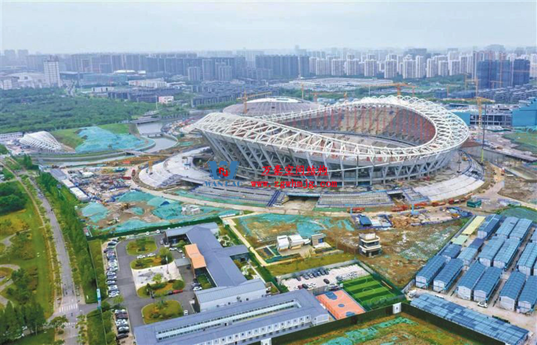 緊跟“蘇超熱浪”，火熱施工中，一只白鷺即將振翅高飛！