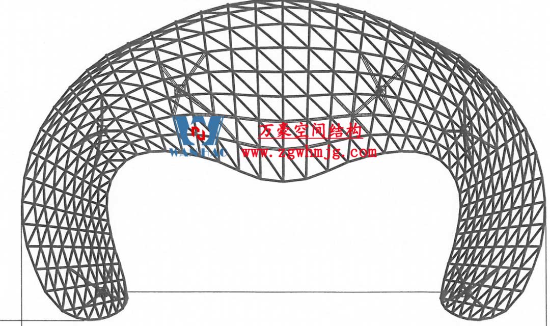 安吉縣人民路地塊房產(chǎn)開發(fā)ETFE膜結(jié)構(gòu)項目