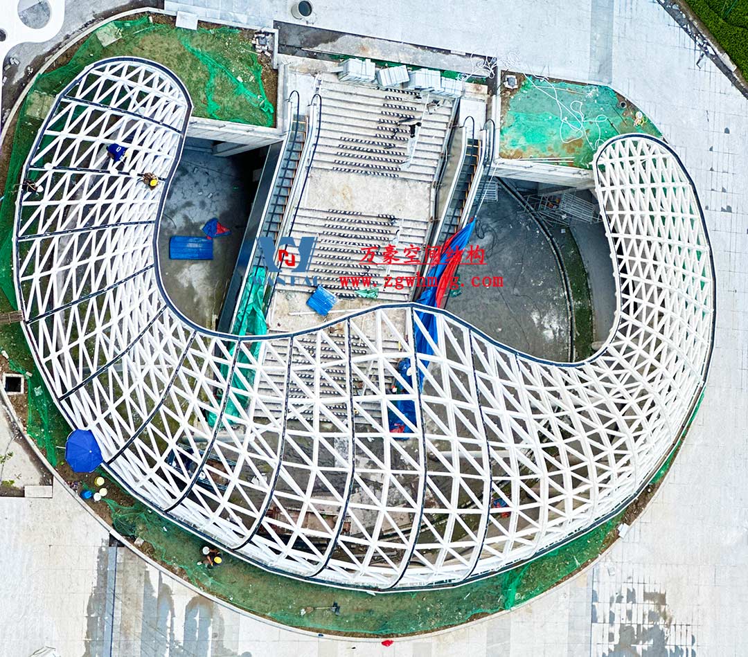 安吉縣人民路地塊房產(chǎn)開發(fā)ETFE膜結(jié)構(gòu)項目