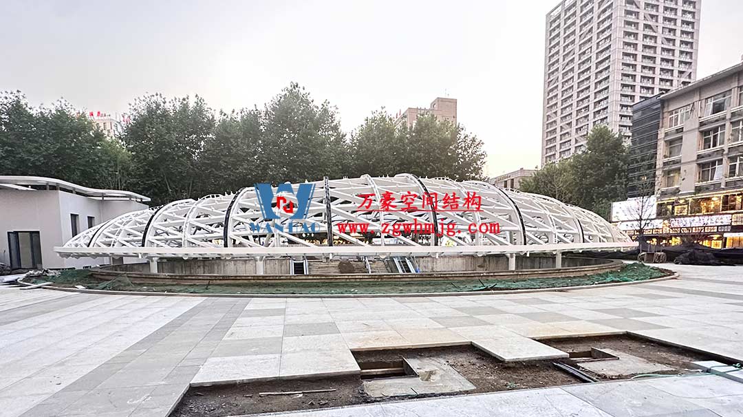 安吉縣人民路地塊房產(chǎn)開發(fā)ETFE膜結(jié)構(gòu)項目