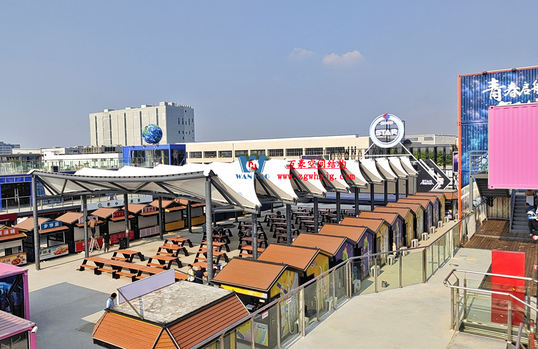 膜結(jié)構(gòu)遮陽雨棚受歡迎的主要原因是什么？