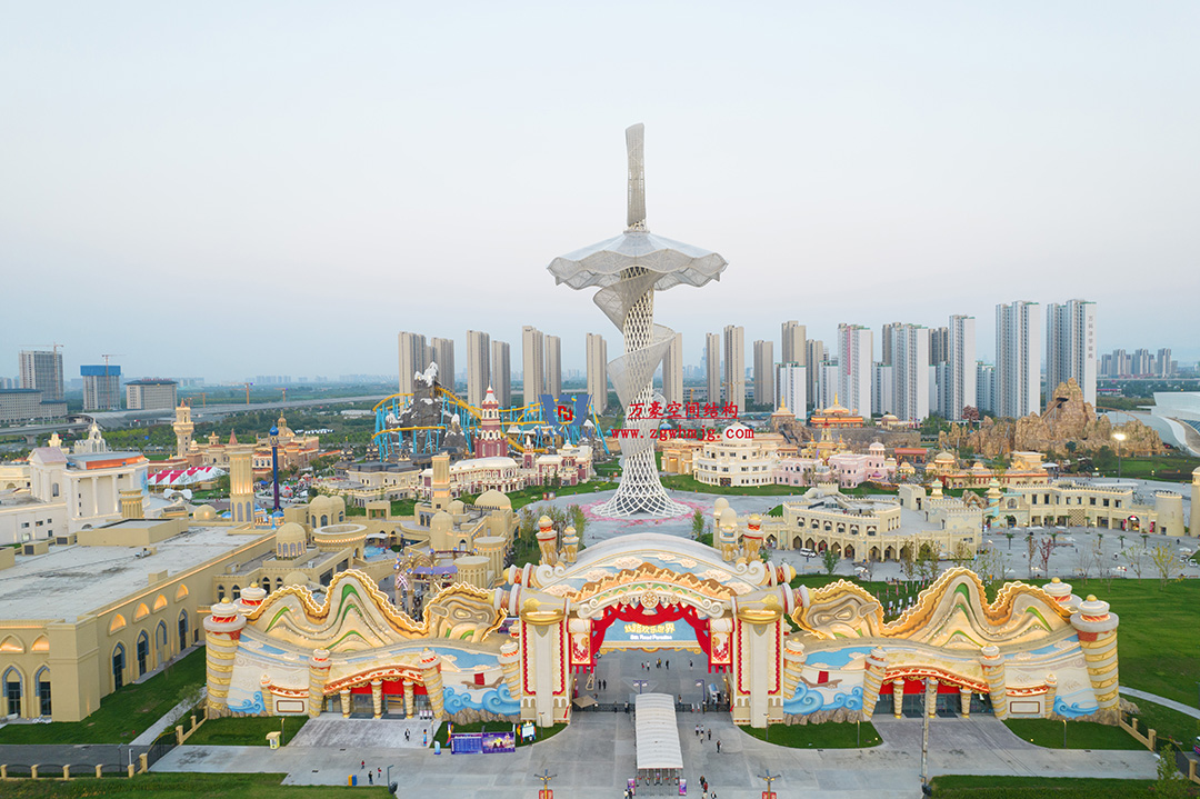 膜結(jié)構景觀建筑的美感與魅力