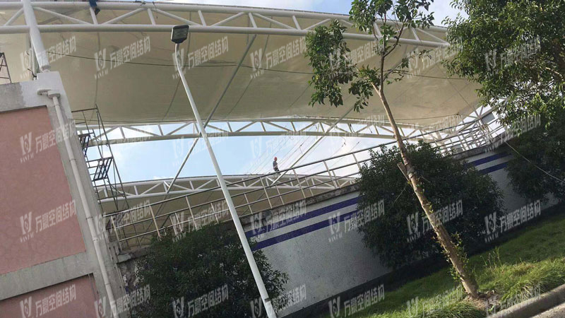 慈溪自來(lái)水廠污水池膜結(jié)構(gòu)